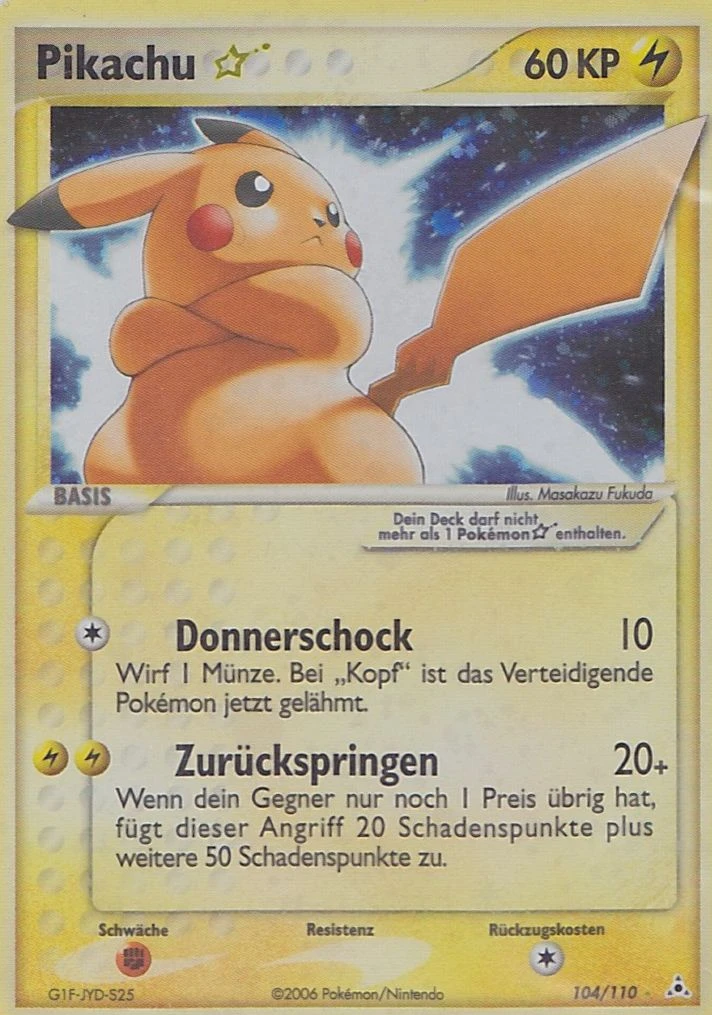 Pikachu * - 104