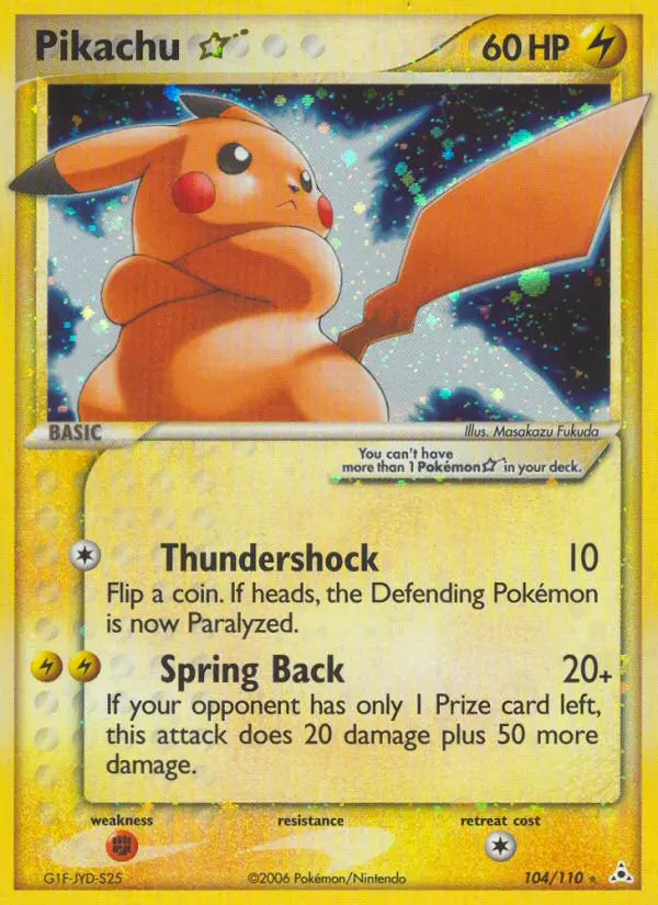 Pikachu Star - 104