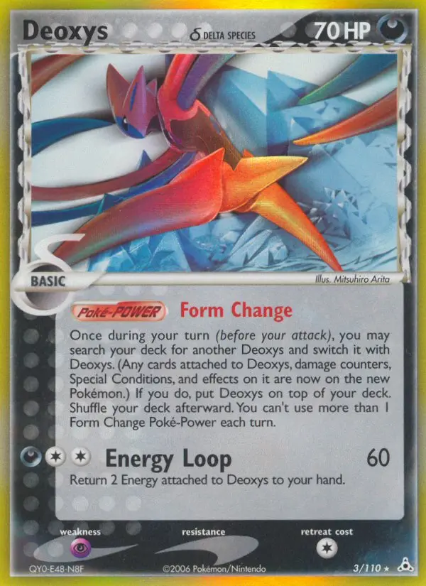 Deoxys δ - 3