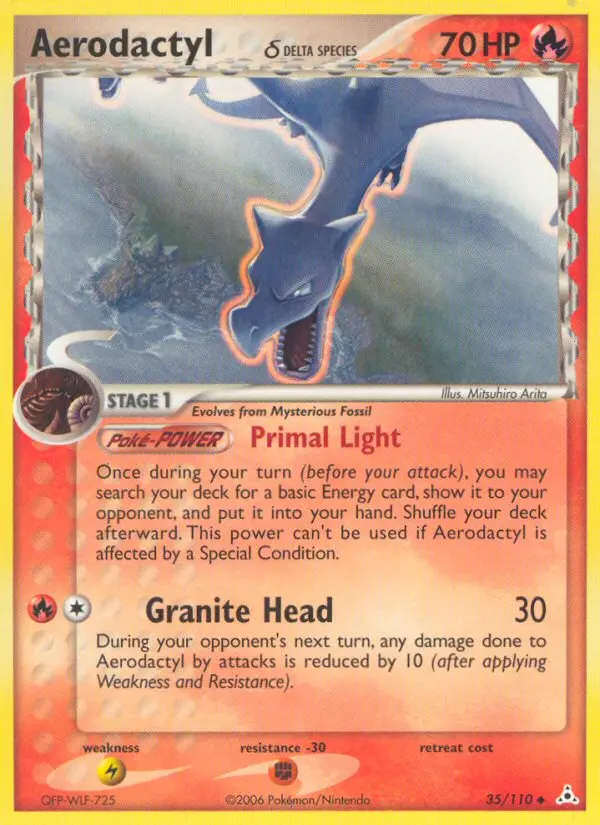 Aerodactyl δ - 35