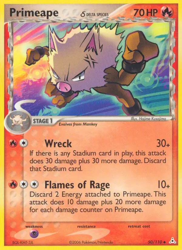 Primeape δ - 50