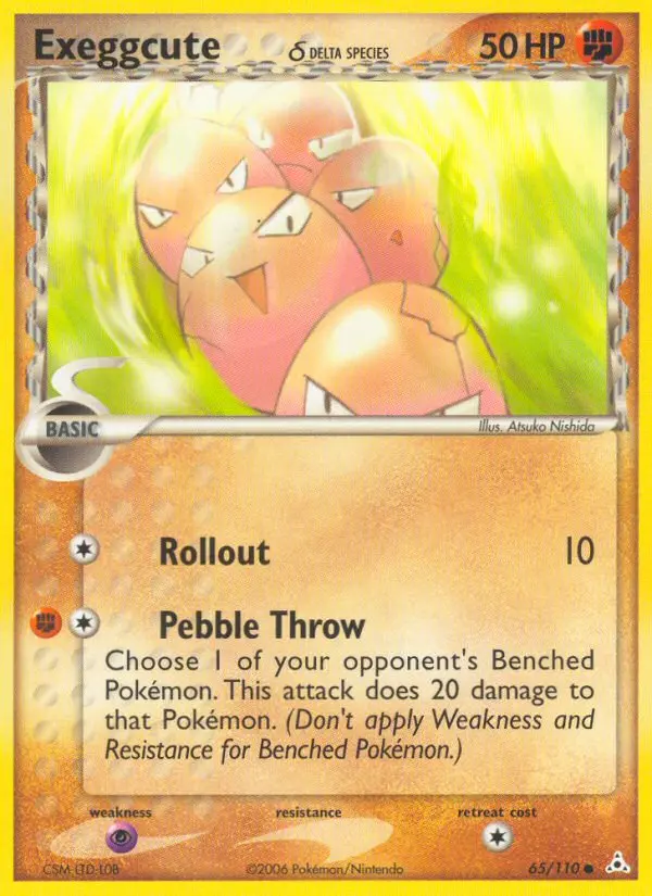Exeggcute δ - 65