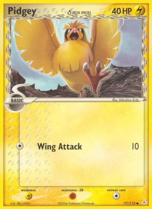 Pidgey δ - 77