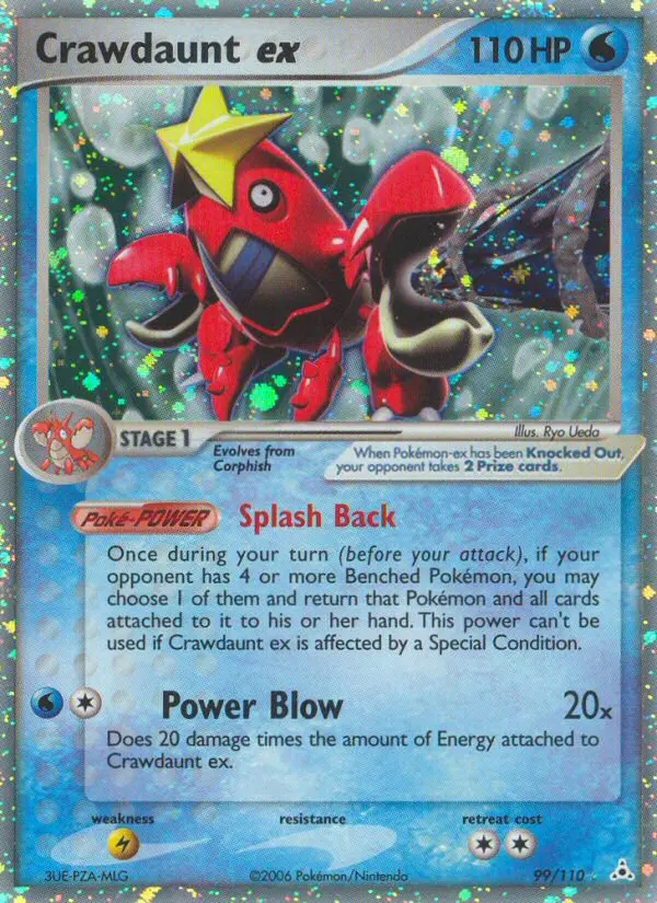Crawdaunt ex - 99