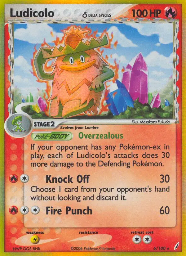 Ludicolo δ - 6