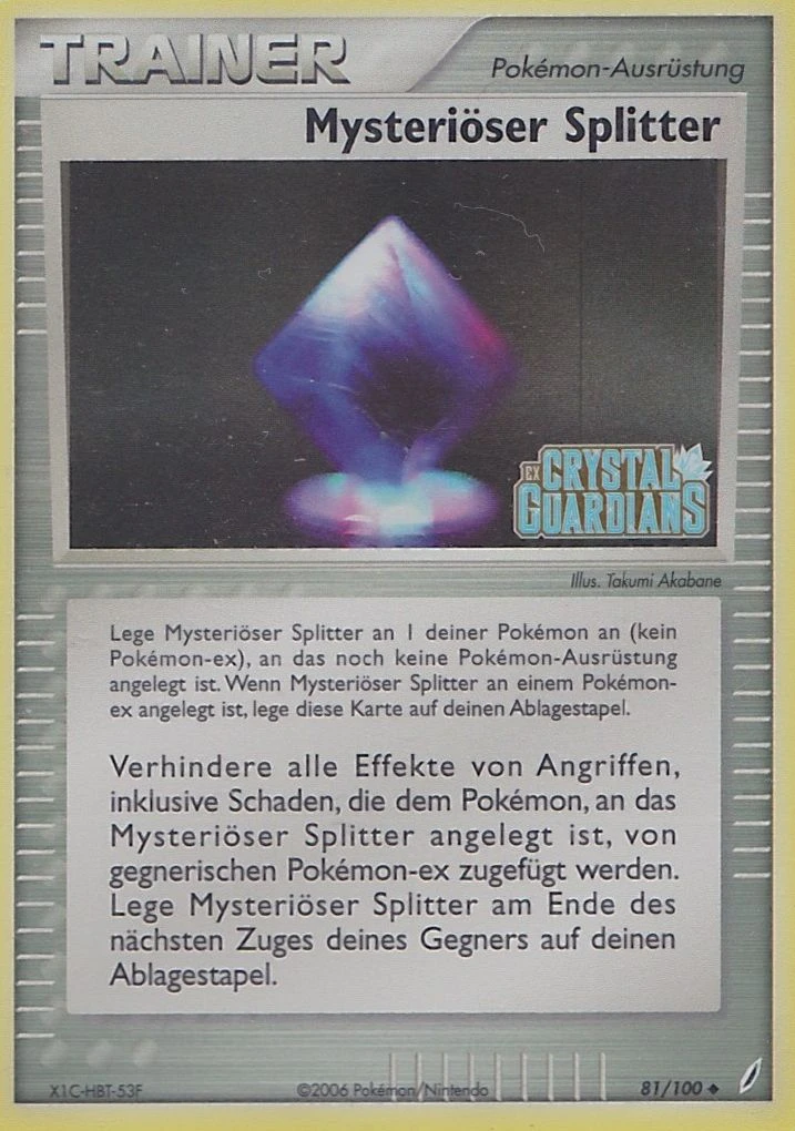 Mysteriöser Splitter - 81