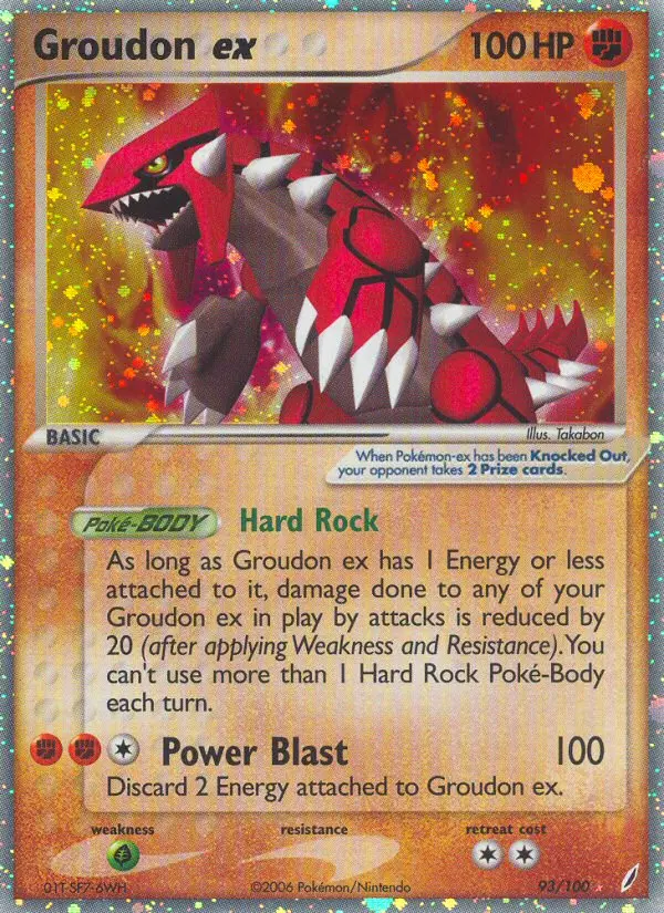 Groudon ex - 93