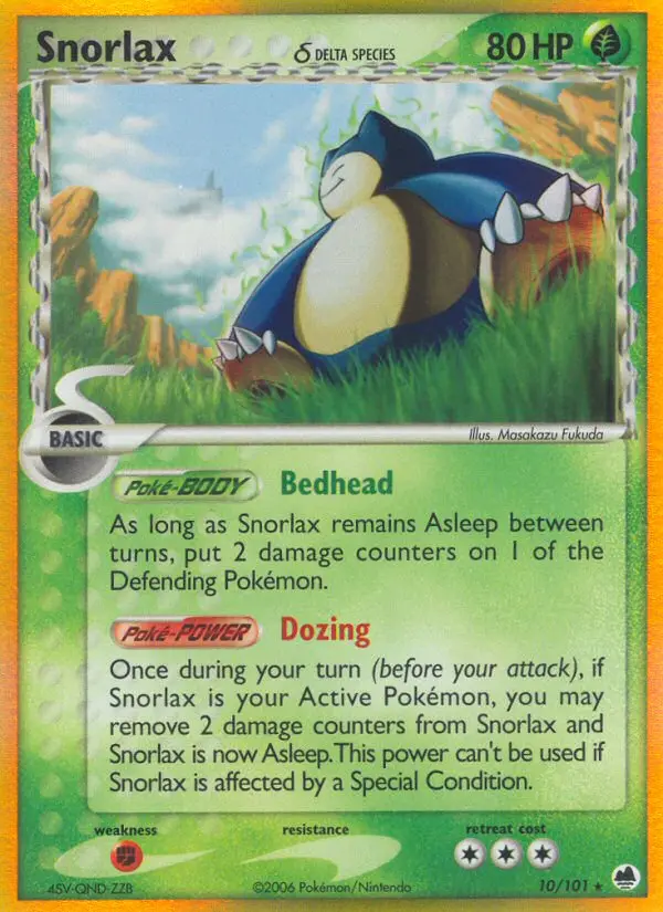 Snorlax δ - 10