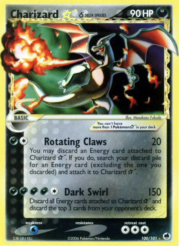 Charizard Star δ - 100