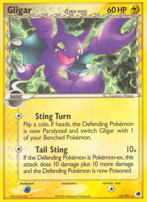 Gligar δ - 16