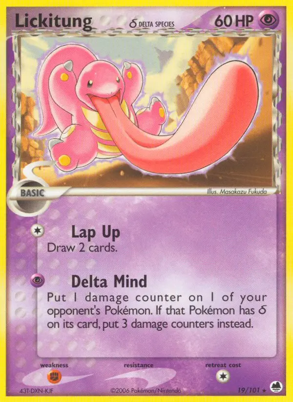 Lickitung δ - 19