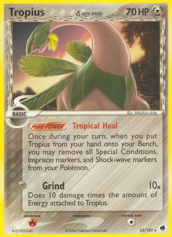 Tropius δ - 23
