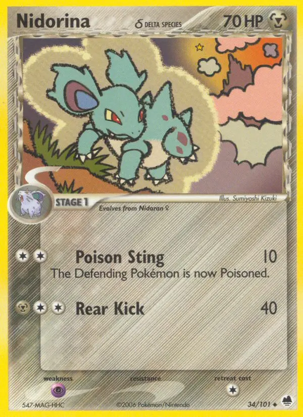 Nidorina δ - 34
