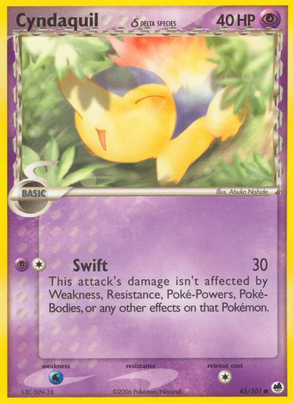 Cyndaquil δ - 45