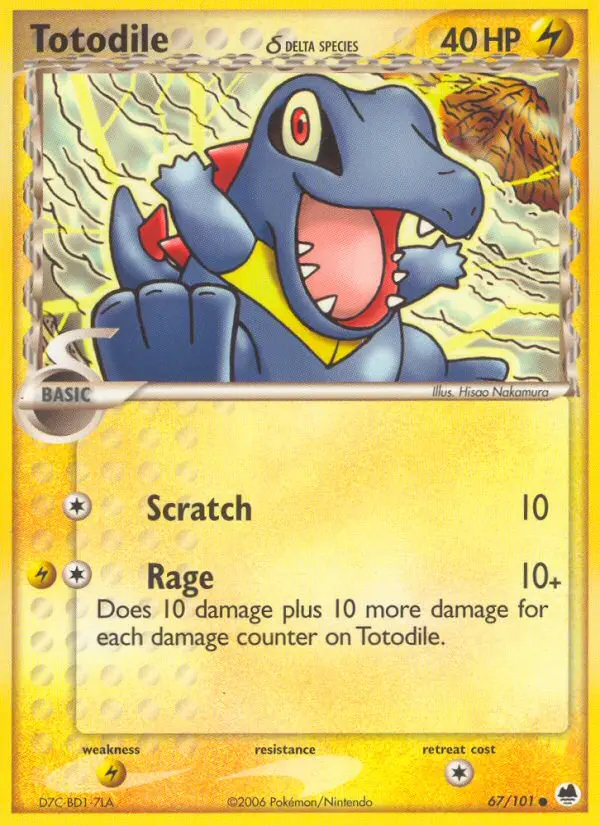 Totodile δ - 67