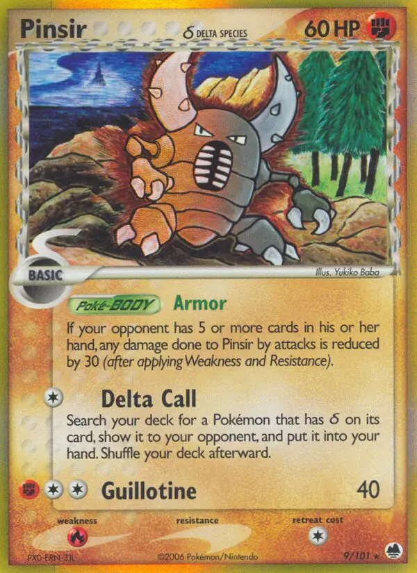 Pinsir δ - 9