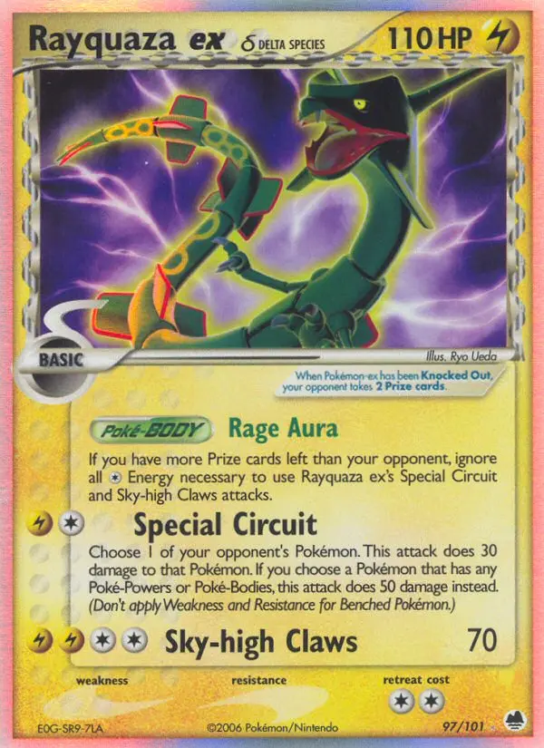 Rayquaza ex δ - 97