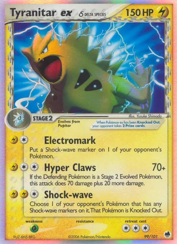 Tyranitar ex δ - 99