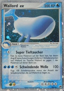 Wailord ex - 100