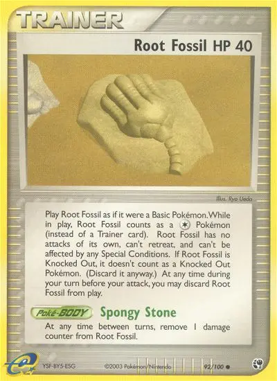 Root Fossil - 92