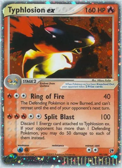 Typhlosion ex - 99
