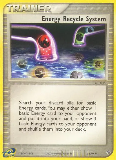 Energy Recycle System - 84