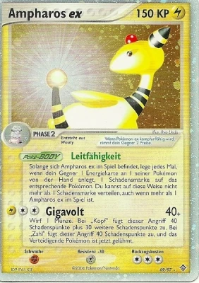 Ampharos ex - 89