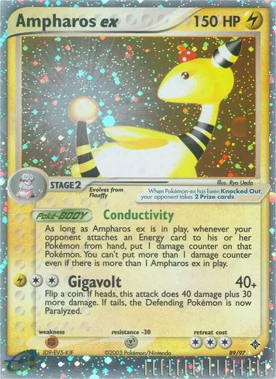 Ampharos ex - 89