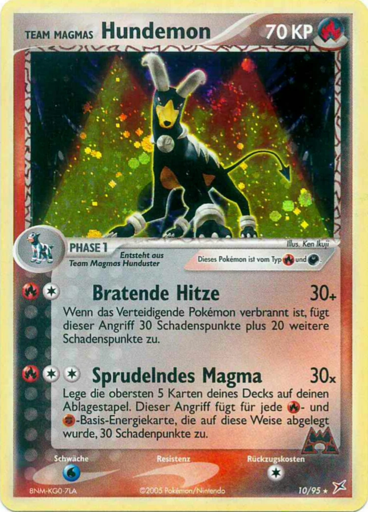 Team Magmas Hundemon - 10