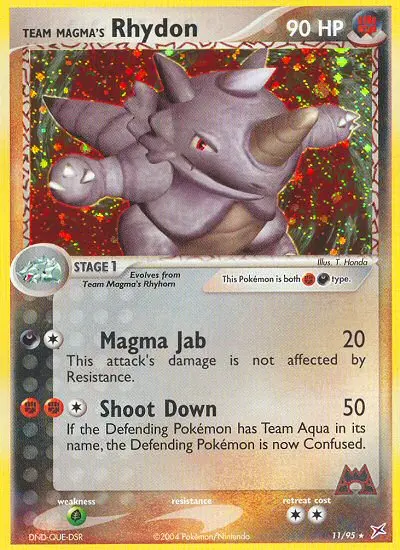 Team Magma's Rhydon - 11