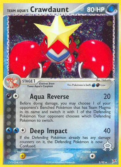 Team Aqua's Crawdaunt - 2
