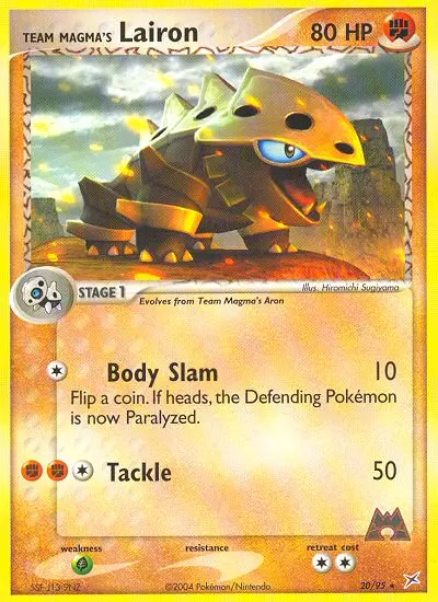 Team Magma's Lairon - 20