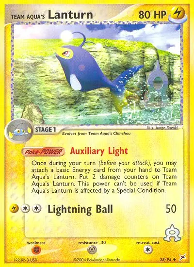 Team Aqua's Lanturn - 28