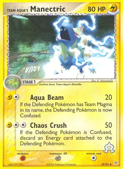 Team Aqua's Manectric - 29