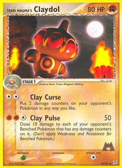 Team Magma's Claydol - 33