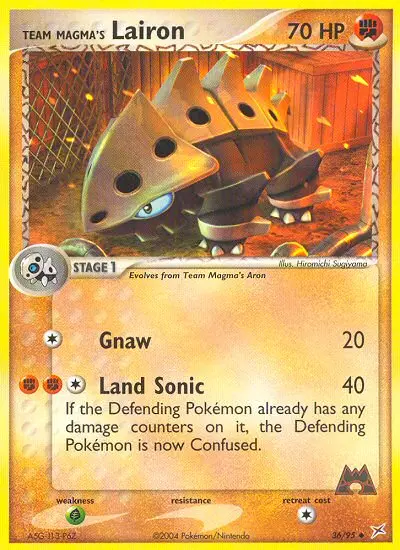 Team Magma's Lairon - 36