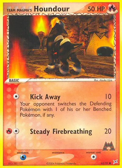 Team Magma's Houndour - 63