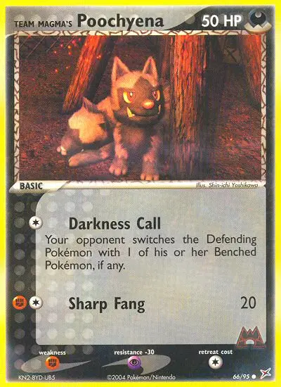 Team Magma's Poochyena - 66