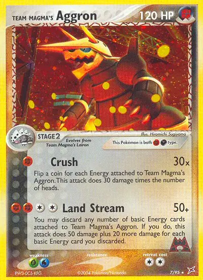 Team Magma's Aggron - 7