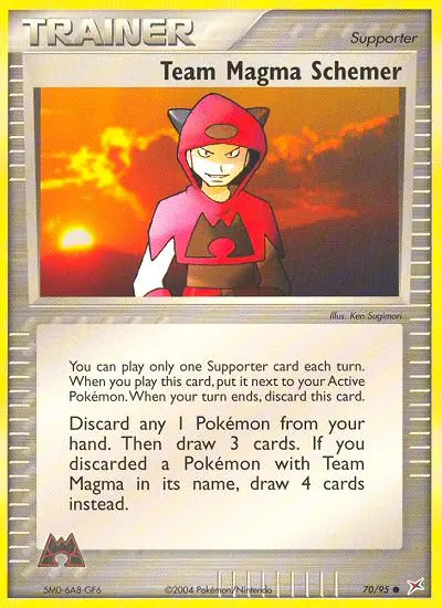 Team Magma Schemer - 70