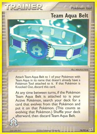 Team Aqua Belt - 76