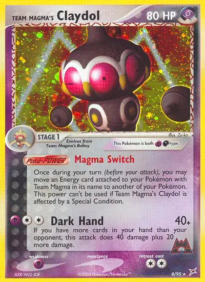 Team Magma's Claydol - 8