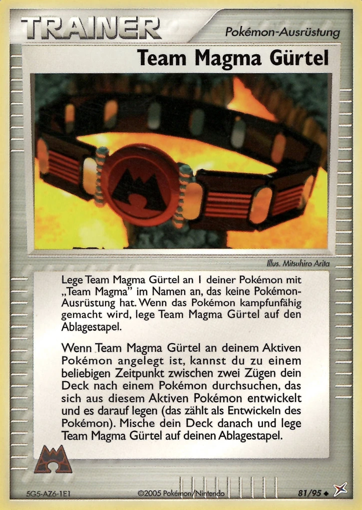 Team Magma Gürtel - 81