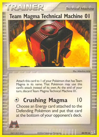 Team Magma's Technical Machine 01 - 84