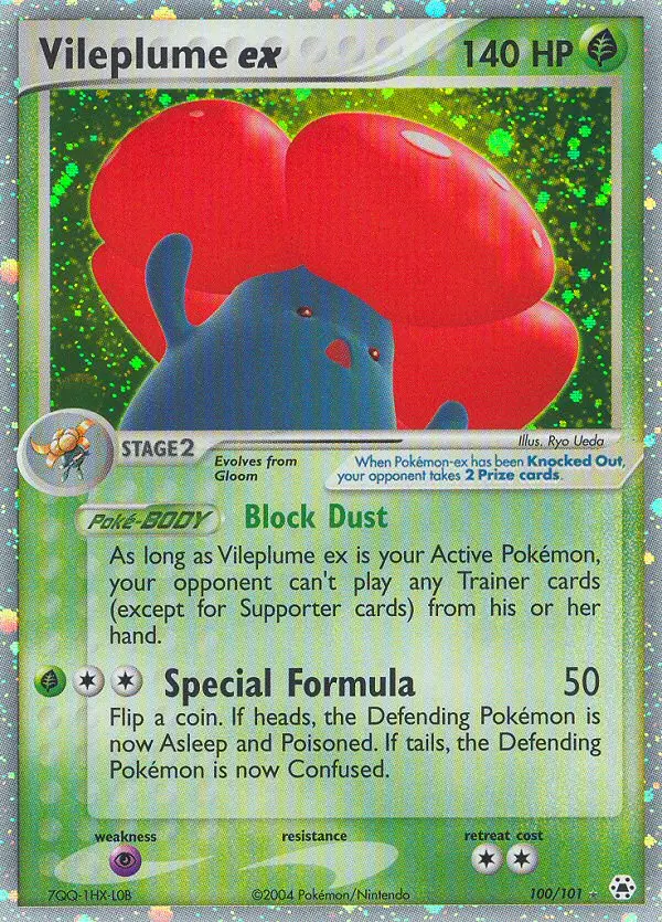 Vileplume ex - 100