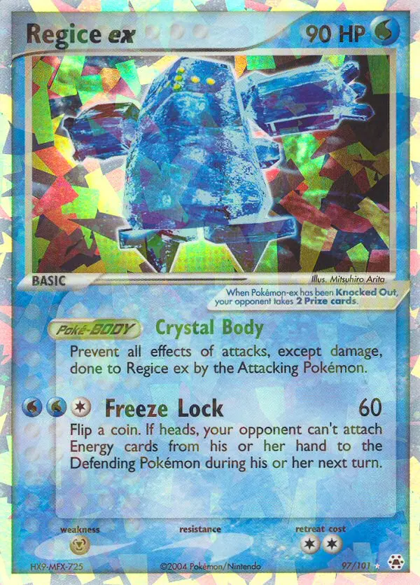 Regice ex - 97