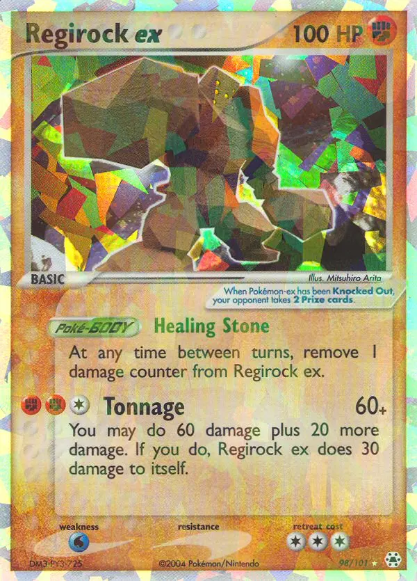 Regirock ex - 98