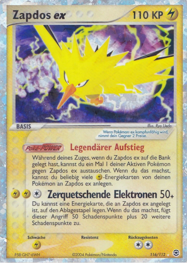 Zapdos ex - 116