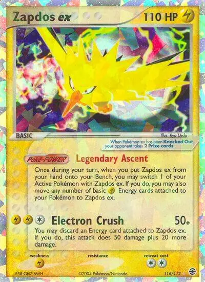 Zapdos ex - 116