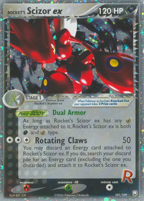 Rocket's Scizor ex - 101